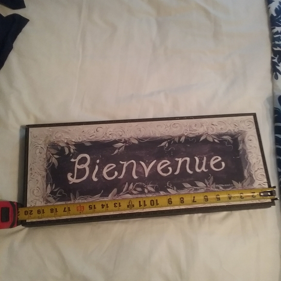 French welcome sign Bienvenue - Picture 2 of 12